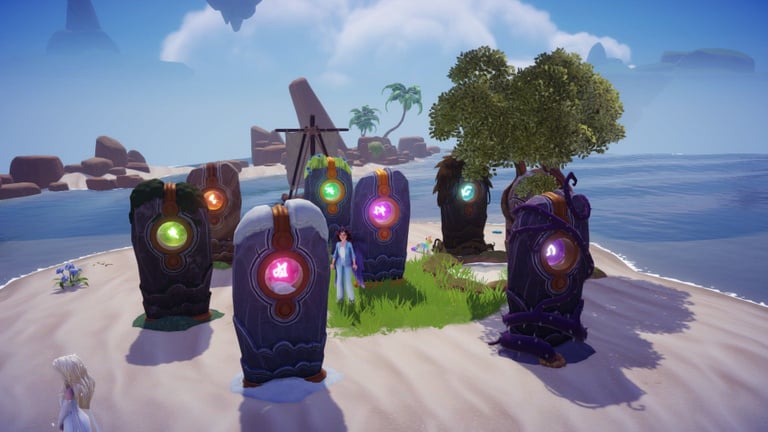 Entre le Rocher du Crâne et l'enclume Disney Dreamlight Valley : comment résoudre l'énigme des piliers ? Entre le Rocher du Crâne et l'enclume Disney Dreamlight Valley : comment résoudre l'énigme des piliers ?