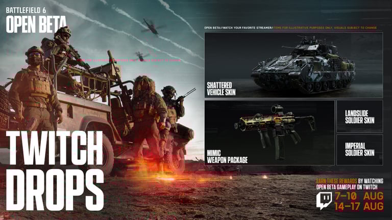 Un code et des récompenses gratuites Battlefield 6 sont à collecter rapidement... Ne loupez pas votre chance ! Un code et des récompenses gratuites Battlefield 6 sont à collecter rapidement... Ne loupez pas votre chance !