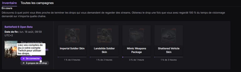 Un code et des récompenses gratuites Battlefield 6 sont à collecter rapidement... Ne loupez pas votre chance ! Un code et des récompenses gratuites Battlefield 6 sont à collecter rapidement... Ne loupez pas votre chance !