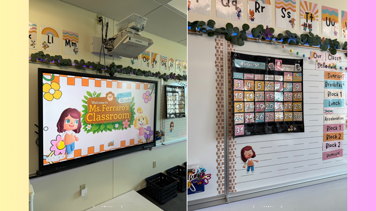 "J'ai passé 900 heures dessus" Cette prof a décoré sa classe à l'effigie de son jeu vidéo préféré, les enfants l'adorent !