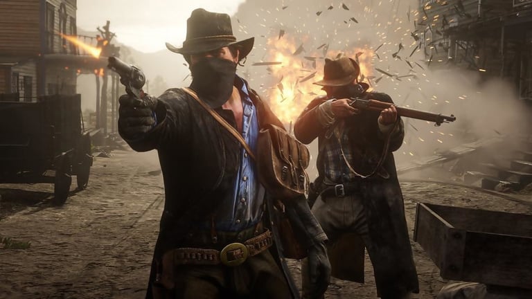Red Dead Redemption 2 : nouveau record pour le jeu vidéo auquel tout le monde joue en attendant GTA 6 (oui, vous pouvez aussi jouer à GTA 5 pour patienter...) Red Dead Redemption 2 : nouveau record pour le jeu vidéo auquel tout le monde joue en attendant GTA 6 (oui, vous pouvez aussi jouer à GTA 5 pour patienter...)