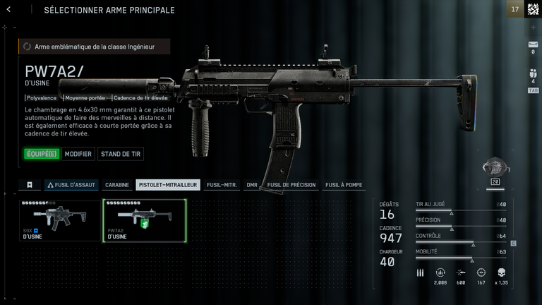 PW7A2 Battlefield 6 : quelle est la meilleure classe pour ce pistolet-mitrailleur ? PW7A2 Battlefield 6 : quelle est la meilleure classe pour ce pistolet-mitrailleur ?