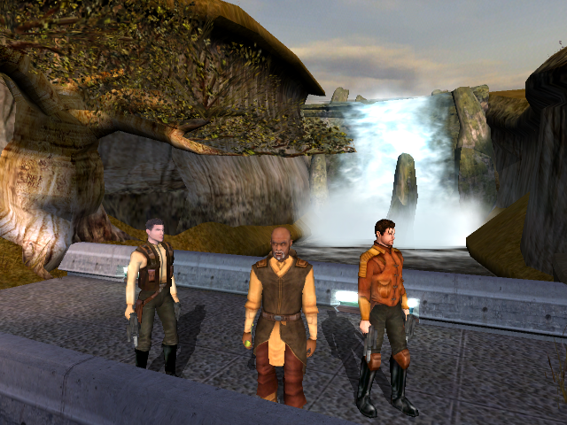 Deux de vos compagnons peuvent vous accompagner à la surface des planètes