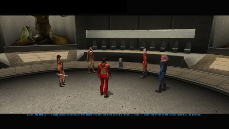 KOTOR vous laisse libre de vos émotions vis-à-vis du conseil Jedi