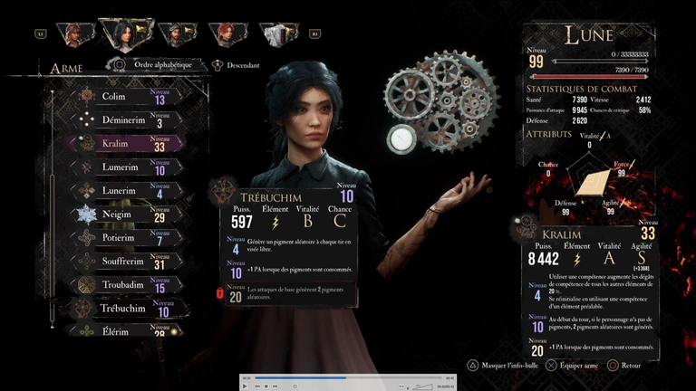 Build Lune Clair Obscur : les meilleures armes, compétences, pictos et Luminas à jouer pour la mage élémentaire