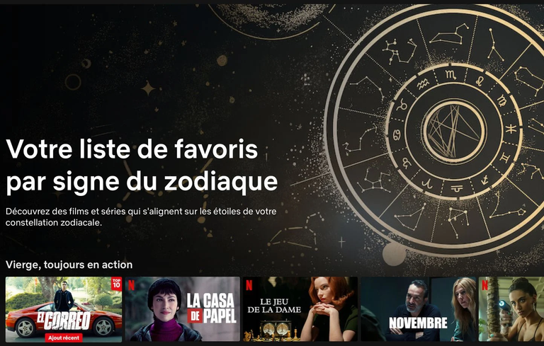 Netflix : votre signe astrologique va devenir essentiel pour ce nouveau système de recomandation de films et de séries 