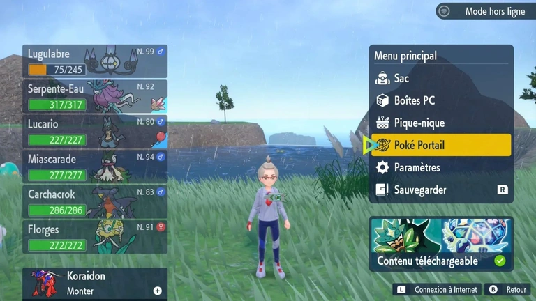 Il y a un Pokémon chromatique légendaire et 400 Téra-Éclats à récupérer très facilement sur Pokémon Ecarlate et Violet !  Il y a un Pokémon chromatique légendaire et 400 Téra-Éclats à récupérer très facilement sur Pokémon Ecarlate et Violet !