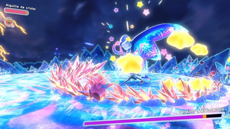 Boss Généphir Météonelfilis Kirby Pays des Étoiles Filantes : où le trouver et comment le vaincre ? Notre guide