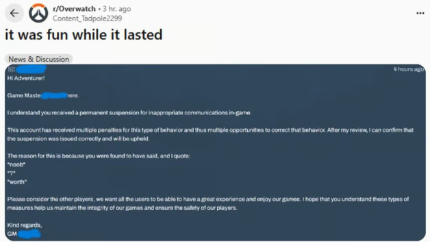 Ce jeu vidéo ne plaisante plus : vous pouvez être banni si vous utilisez ce mot... et même cette touche