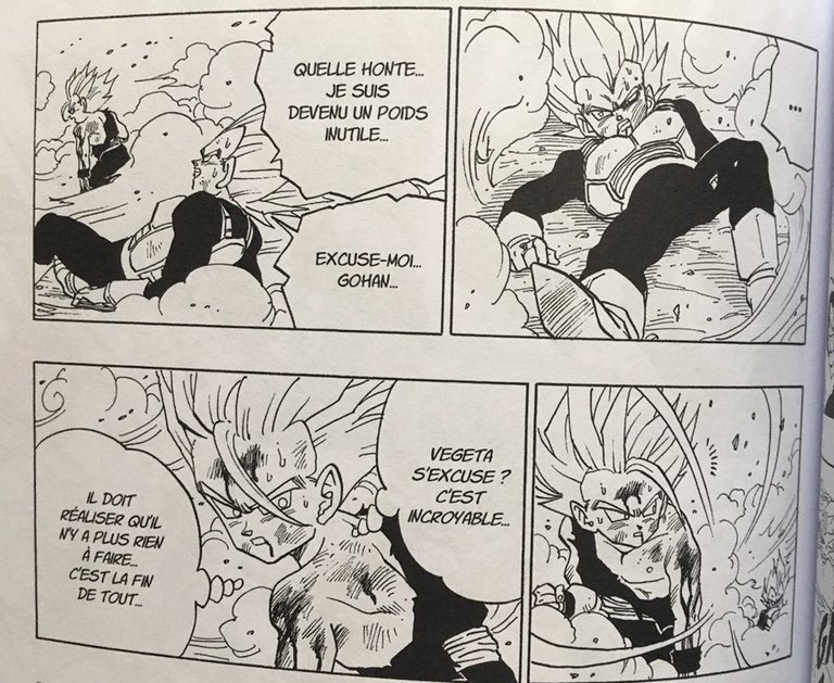 Vegeta ne s'excuse que deux fois dans tout Dragon Ball et seulement auprès d'un seul personnage : ce n'est ni Goku, ni Bulma !