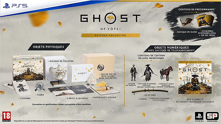 Ghost of Yotei : Les précommandes pour l'édition collector PS5 sont ouvertes, mais elles sont limitées !
