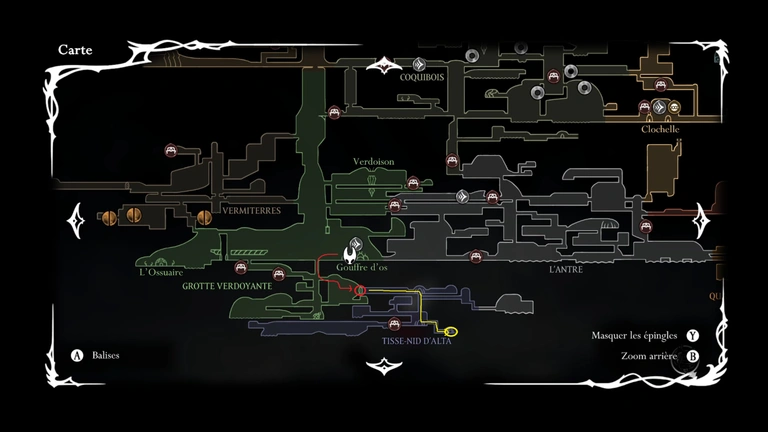 Emblèmes Silksong : la liste de tous les crest pour Hornet, où les trouver, leurs capacités et comment les jouer ! Notre guide