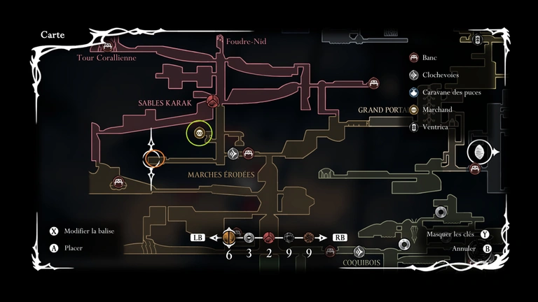 Outils Silksong : la liste des meilleurs tools par couleur avec les outils rouges, les outils bleus et les outils jaunes Outils Silksong : la liste des meilleurs tools par couleur avec les outils rouges, les outils bleus et les outils jaunes