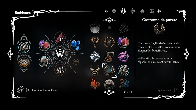 Couronne de pureté Silksong : où trouver cet outil pour contrer le poison ?  Couronne de pureté Silksong : où trouver cet outil pour contrer le poison ?