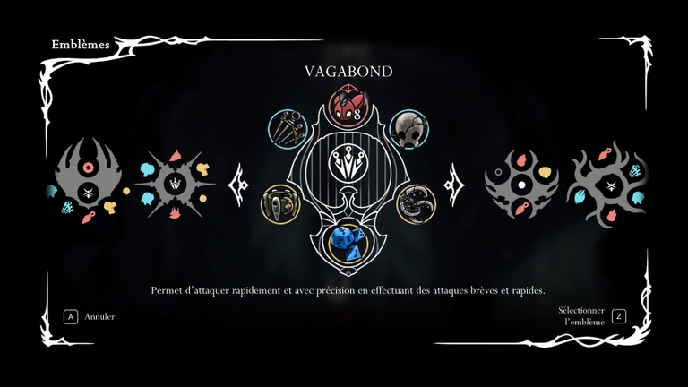 Emblèmes Silksong : la liste de tous les crest pour Hornet, où les trouver, leurs capacités et comment les jouer ! Notre guide