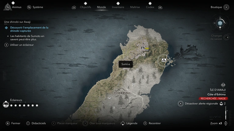 Sublime Assassin’s Creed Shadows : sumi-e, traque sur Awaji… Où tous les trouver ?  Sublime Assassin’s Creed Shadows : sumi-e, traque sur Awaji… Où tous les trouver ?