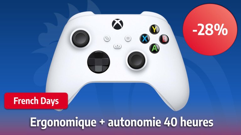 La manette sans fil Xbox est moins chère durant les French Days ! -28% ...