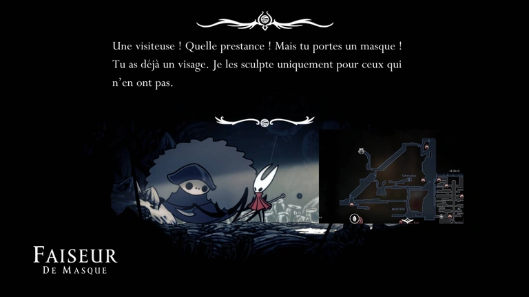 Faiseur de masques Silksong : où trouver le Mask Maker et comment récupérer 650 perles grâce à lui ?