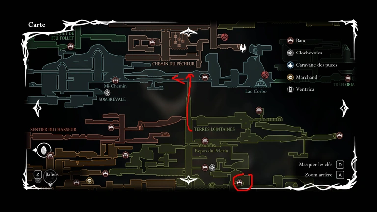 Walkthrough Silksong : dans quel ordre faire les zones du jeu ?