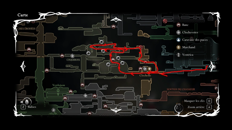 Walkthrough Silksong : dans quel ordre faire les zones du jeu ?