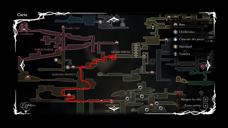 Walkthrough Silksong : dans quel ordre faire les zones du jeu ? Walkthrough Silksong : dans quel ordre faire les zones du jeu ?