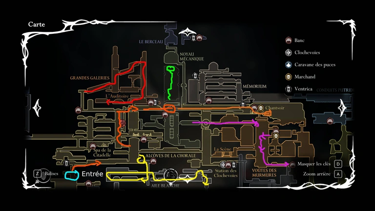 Walkthrough Silksong : dans quel ordre faire les zones du jeu ? Walkthrough Silksong : dans quel ordre faire les zones du jeu ?