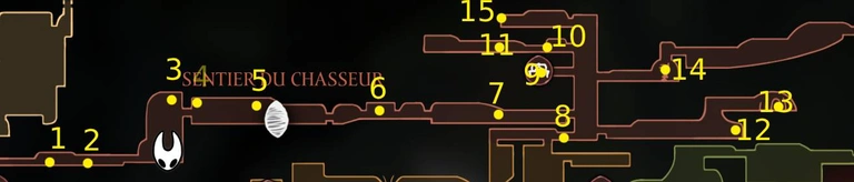 Sentier du Chasseur Silksong : le guide de la zone  Sentier du Chasseur Silksong : le guide de la zone