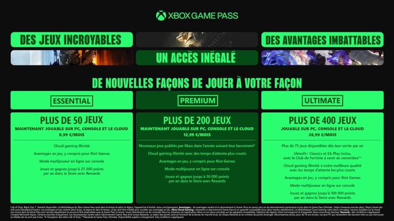 Le Game Pass Ultimate voit son prix augmenter de 50 % ! Il y a de gros changements pour le service star de Xbox Le Game Pass Ultimate voit son prix augmenter de 50 % ! Il y a de gros changements pour le service star de Xbox
