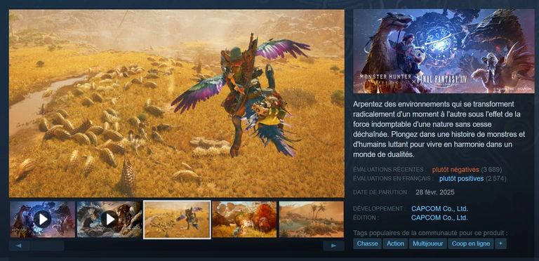 Si vous voulez continuer a jouer à Monster Hunter, vous DEVEZ faire cette mise à jour