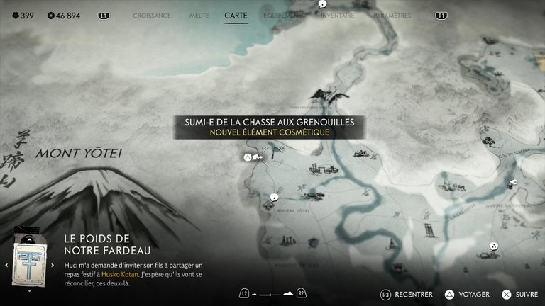 Sumi-e Ghost of Yotei : où tous les trouver ? Sumi-e Ghost of Yotei : où tous les trouver ?