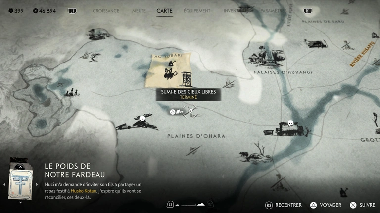 Sumi-e Ghost of Yotei : où tous les trouver ? Sumi-e Ghost of Yotei : où tous les trouver ?