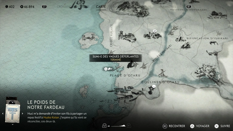 Sumi-e Ghost of Yotei : où tous les trouver ? Sumi-e Ghost of Yotei : où tous les trouver ?