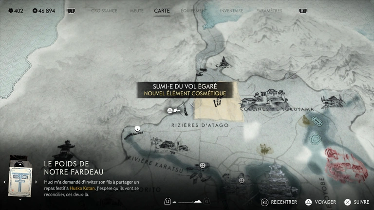 Sumi-e Ghost of Yotei : où tous les trouver ? Sumi-e Ghost of Yotei : où tous les trouver ?