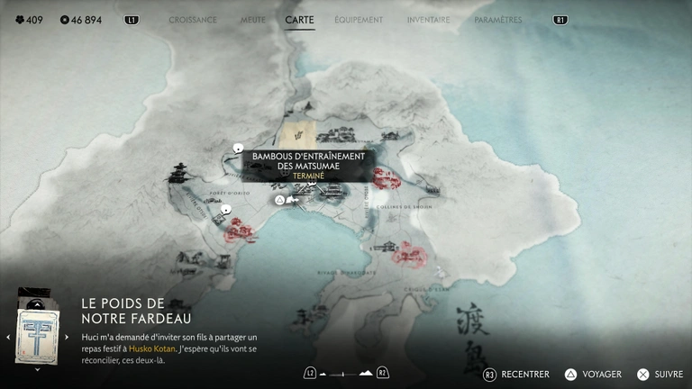 Bambous d'entraînements Ghost of Yotei : où les trouver pour améliorer l'esprit ? Bambous d'entraînements Ghost of Yotei : où les trouver pour améliorer l'esprit ?