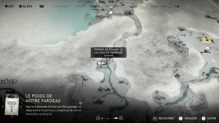 Terriers de renards Ghost of Yotei : où tous les trouver ? Terriers de renards Ghost of Yotei : où tous les trouver ?