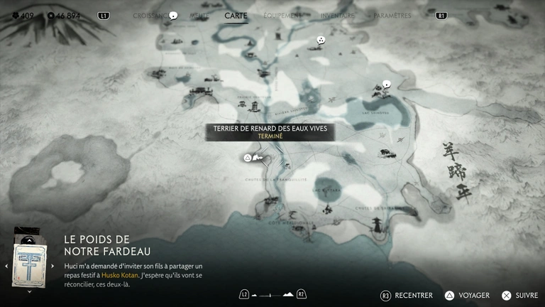 Terriers de renards Ghost of Yotei : où tous les trouver ? Terriers de renards Ghost of Yotei : où tous les trouver ?