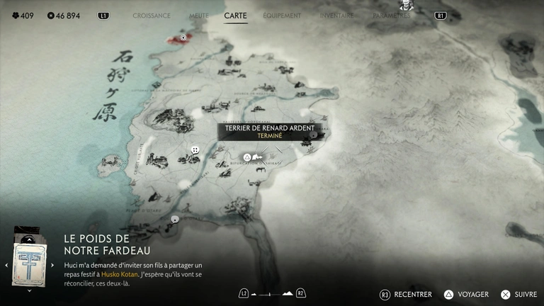 Terriers de renards Ghost of Yotei : où tous les trouver ? Terriers de renards Ghost of Yotei : où tous les trouver ?