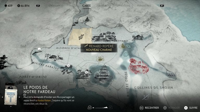 Terriers de renards Ghost of Yotei : où tous les trouver ? Terriers de renards Ghost of Yotei : où tous les trouver ?