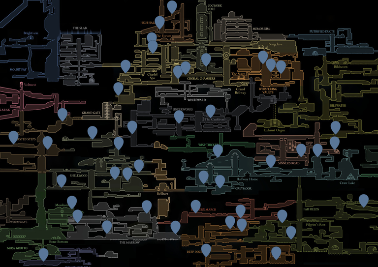 Cœurs sombres Silksong : Dark hearts... où trouver toutes les masses de néants pour réaliser ce souhait de l'acte 3 ?