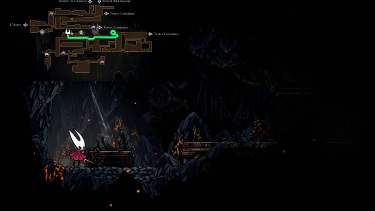 Silexium Silksong : Flintstone... où trouver cet outil rouge qui permet d'enflammer son arme ? 