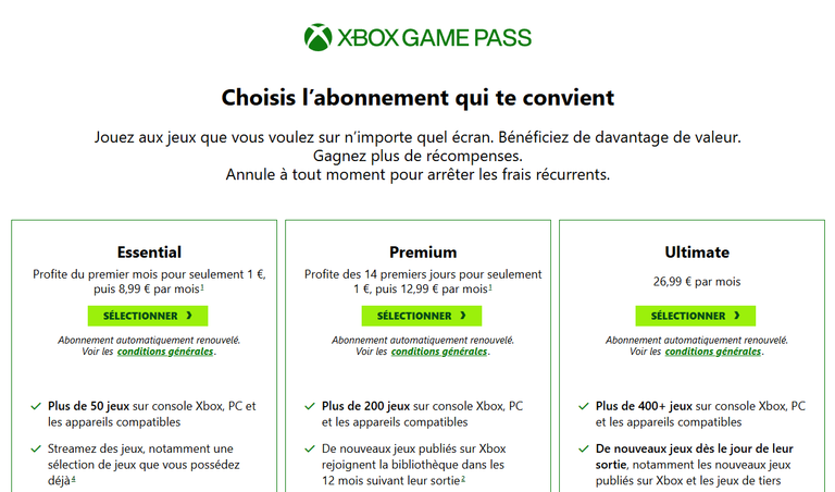 Xbox annonce les jeux vidéos "gratuits" Game Pass du mois d'octobre : de quoi justifier la hausse de prix ? Xbox annonce les jeux vidéos "gratuits" Game Pass du mois d'octobre : de quoi justifier la hausse de prix ?