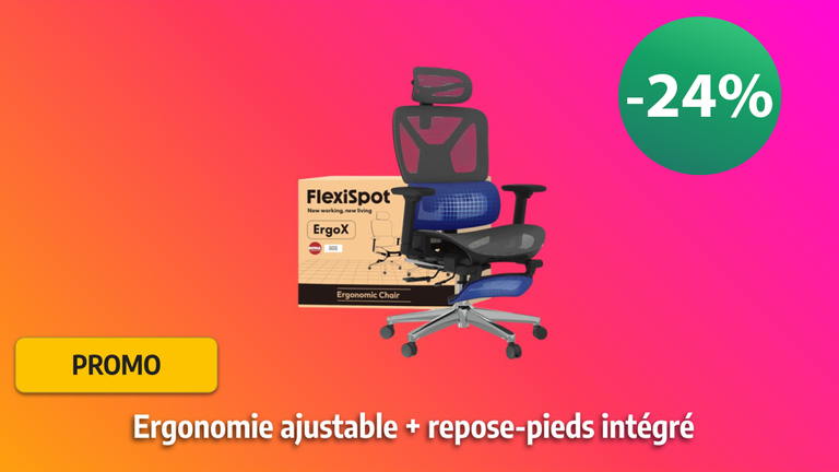 La chaise de bureau ergonomique Flexispot est à -24% grâce à cette astuce bien cachée