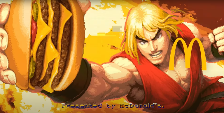 "C'est la meilleure pub de l'année" Des burgers Street Fighter chez McDonald's, ça va vous donner envie de Ken... "C'est la meilleure pub de l'année" Des burgers Street Fighter chez McDonald's, ça va vous donner envie de Ken...