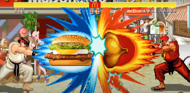 "C'est la meilleure pub de l'année" Des burgers Street Fighter chez McDonald's, ça va vous donner envie de Ken... "C'est la meilleure pub de l'année" Des burgers Street Fighter chez McDonald's, ça va vous donner envie de Ken...