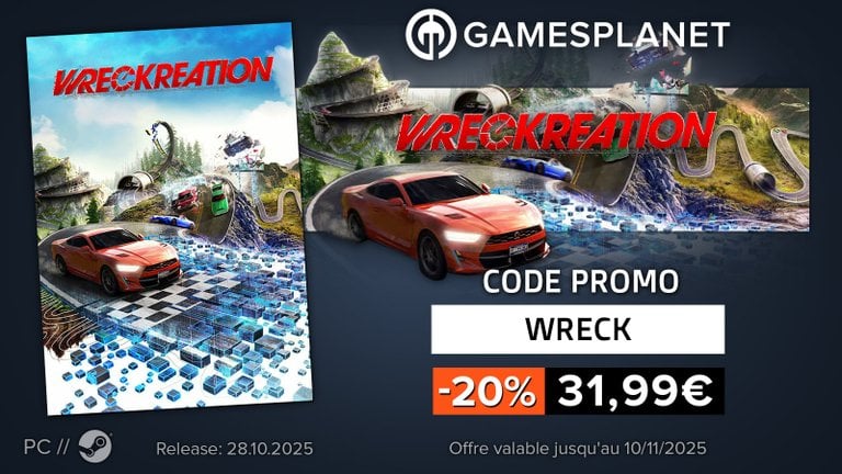 Master of Command et Wreckreation en vedette chez Gamesplanet avec des réductions exclusives Master of Command et Wreckreation en vedette chez Gamesplanet avec des réductions exclusives