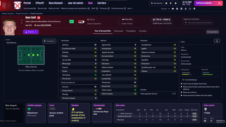 Wonderkids Football Manager 26 : Quelles sont les pépites de ce nouvel opus ? Wonderkids Football Manager 26 : Quelles sont les pépites de ce nouvel opus ?