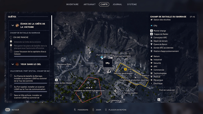 Échos de la crête de la victoire ARC Raiders : où trouver les plans de bataille dans la planque sous l'autoroute effondrée ?