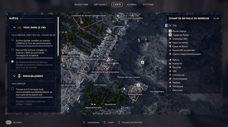 Yeux dans le ciel ARC Raiders : Tour de contrôle, Tour de communication, enseigne de la Galleria… où trouver les emplacements des scanners LiDAR ?