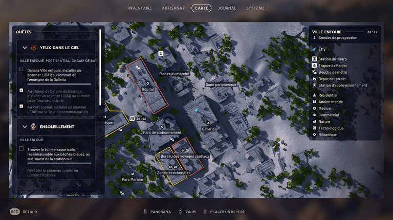 Yeux dans le ciel ARC Raiders : Tour de contrôle, Tour de communication, enseigne de la Galleria… où trouver les emplacements des scanners LiDAR ?