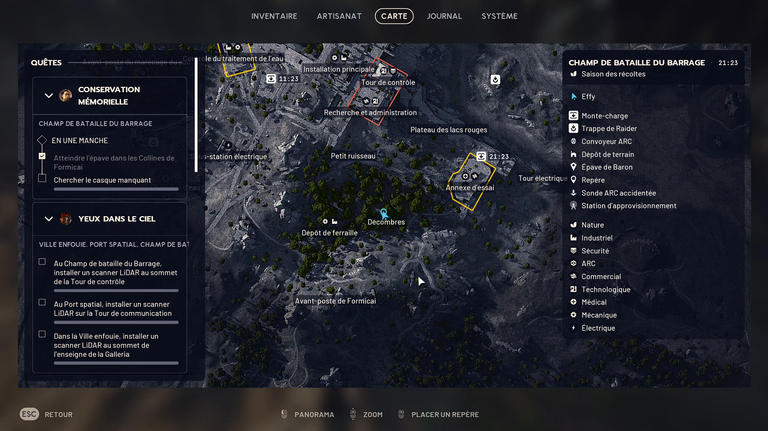 Conservation mémorielle ARC Raiders : où se rendre pour trouver le casque manquant ? 